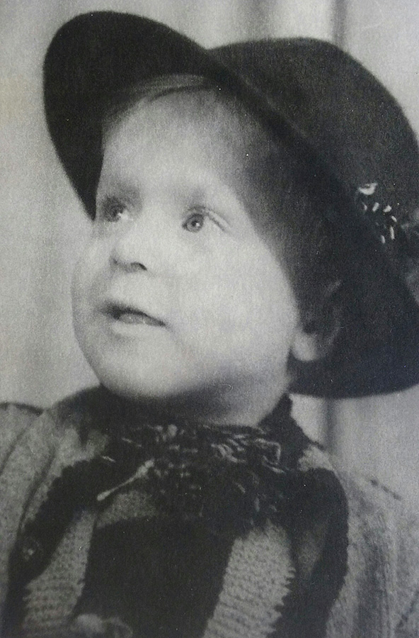 Carlo L. Weichert als Kind